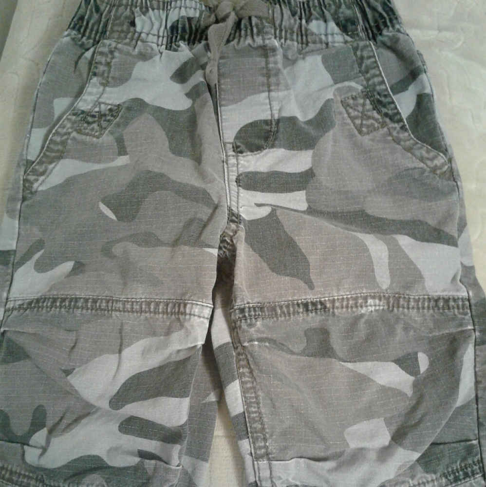 Gray cameo boys pants